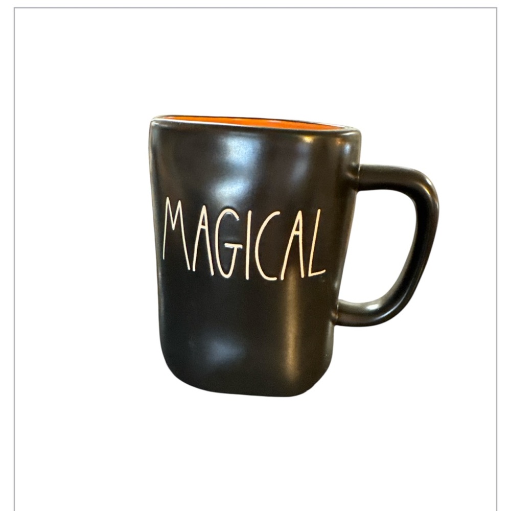 Rae Dunn Black and Orange Magical Mug